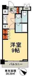 パークアクシス千葉新町の物件間取画像